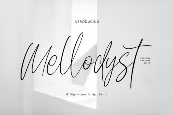 Mellodyst Font - Featured Image