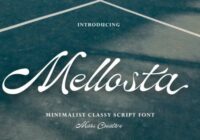 Mellosta Font - Featured Image