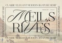 Mells Rives Font - Featured Image