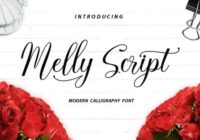 Melly Script Font - Featured Image