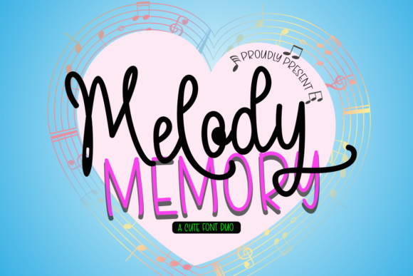 Melody Memory Font - Featured Image
