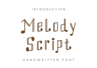 Melody Script Font - Featured Image