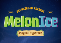 Melon Ice Font - Featured Image