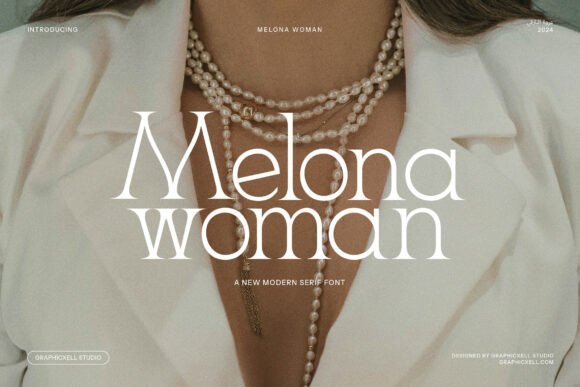 Melona Woman Font - Featured Image