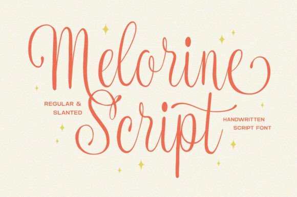Melorinescript Font - Featured Image