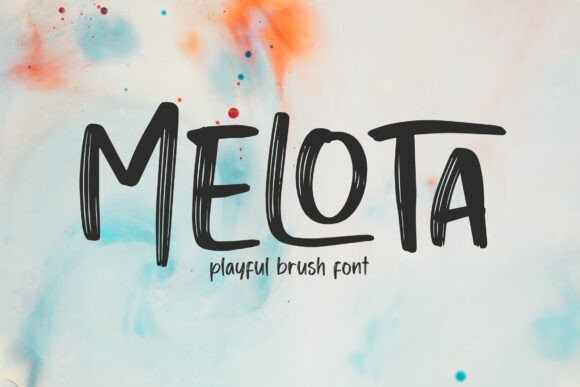 Melota Font - Featured Image