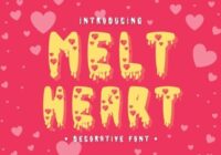 Melt Heart Font - Featured Image