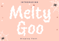 Melty Goo Font - Featured Image