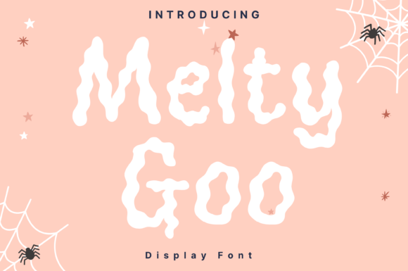 Melty Goo Font - Featured Image