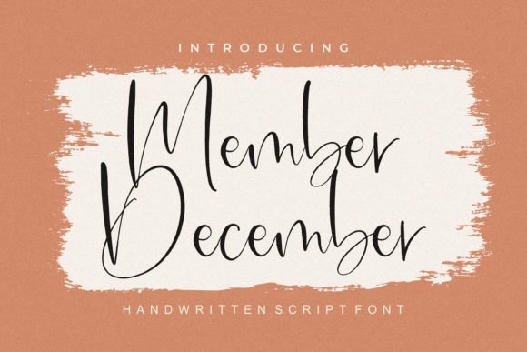 Member December Font - Featured Image