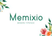 Memixio Font - Featured Image