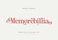 Memorebillia Font - Featured Image