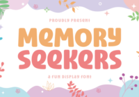 Memory Seekers Font - Featured Image