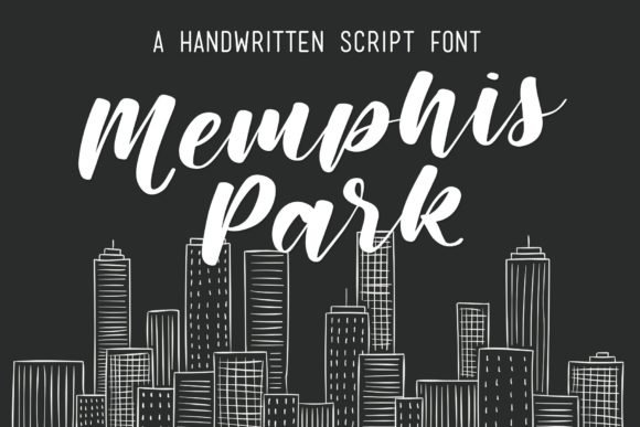 Memphis Park Font - Featured Image