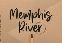 Memphis River Font - Featured Image
