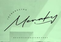 Menaky Font - Featured Image