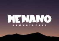 Menano Font - Featured Image