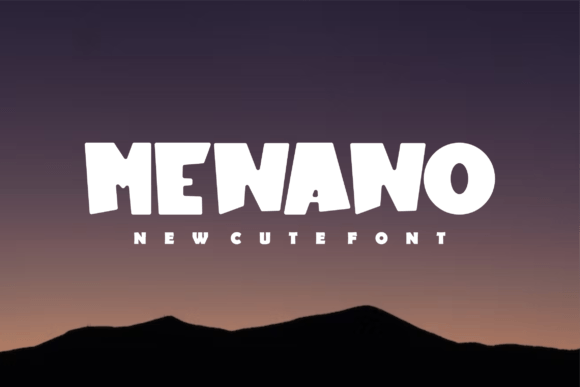 Menano Font - Featured Image