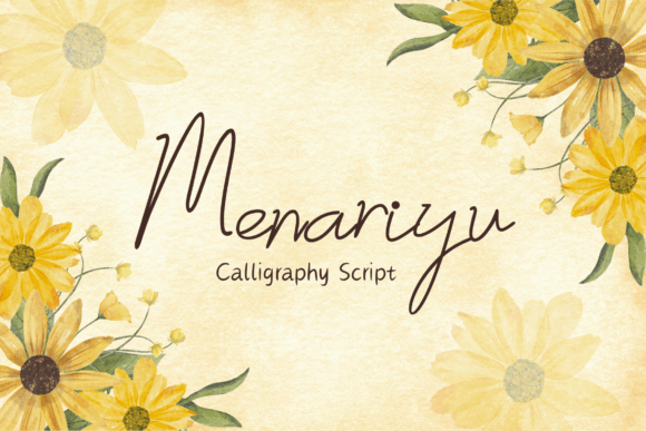 Menariyu Font - Featured Image