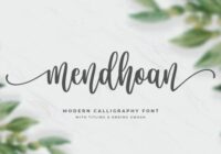 Mendhoan Font - Featured Image