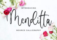Menditta Font - Featured Image