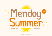 Mendoy Summer Font - Featured Image