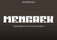 Mengrek Font - Featured Image