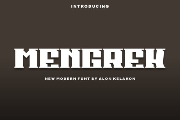 Mengrek Font - Featured Image