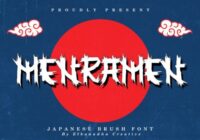 Menramen Font - Featured Image