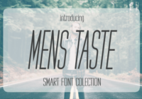 Mens Taste Font - Featured Image