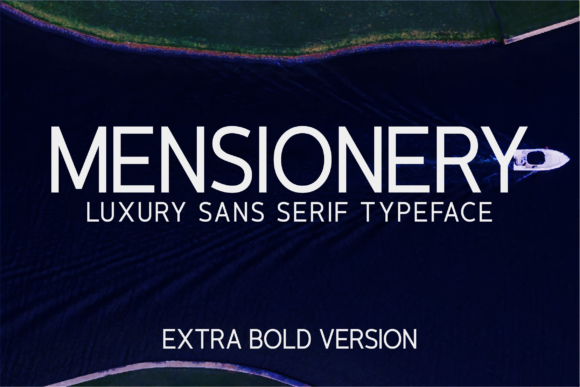 Mensionery Extra Bold Font - Featured Image