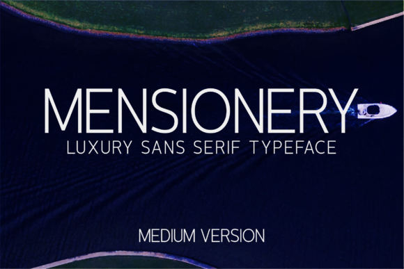 Mensionery Medium Font - Featured Image