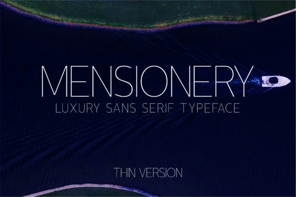 Mensionery Thin Font - Featured Image