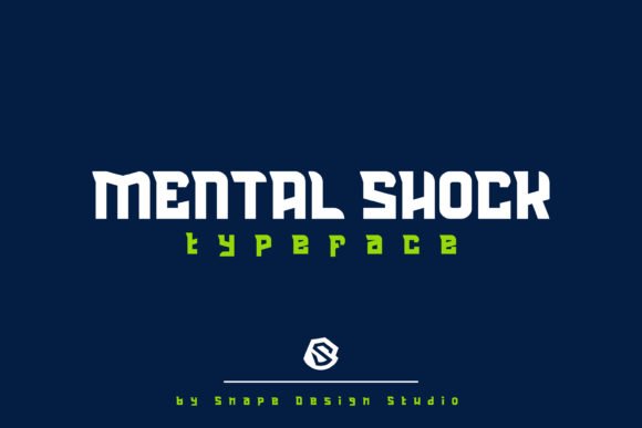 Mental Shock Font - Featured Image