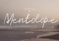 Mentolope Font - Featured Image