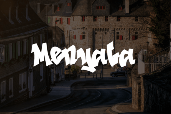 Menyala Font - Featured Image