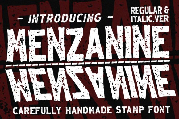 Menzanine Font - Featured Image