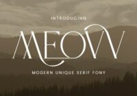 Meovv Font - Featured Image
