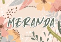 Meranda Font - Featured Image