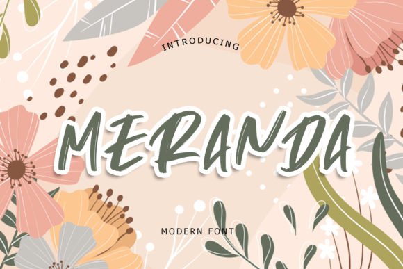 Meranda Font - Featured Image