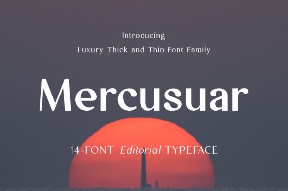 Mercusuar Font - Featured Image