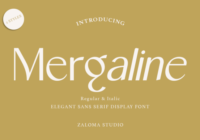 Mergaline Font - Featured Image