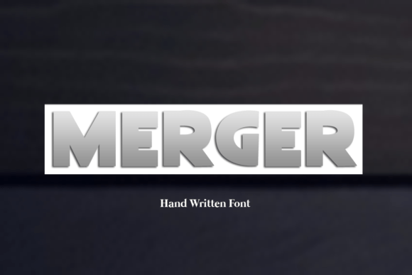 Merger Font - Featured Image