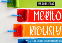 Meritoriously Font - Featured Image