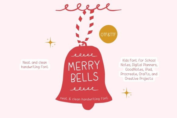 Merry Bells Font - Featured Image