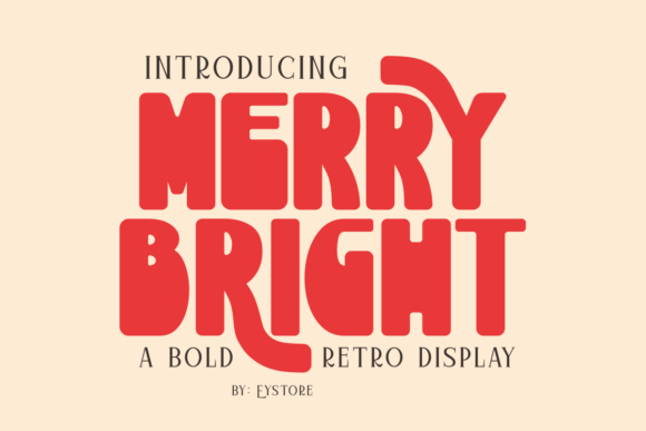 Merry Bright Font - Featured Image