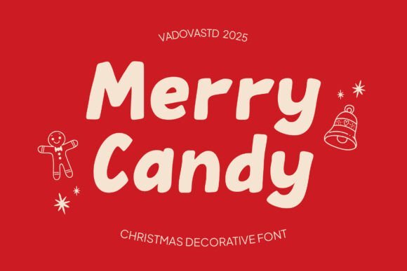Merry Candy Font - Featured Image
