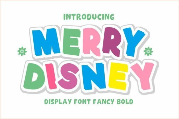 Merry Disney Font - Featured Image