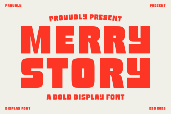 Merry Story Font - Featured Image