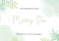 Merry Stu Font - Featured Image